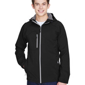 Men's Glacier Insulated Three-Layer Fleece Soft Shell Hood Jacket