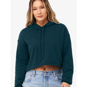 Women's Crop Fleece Hoodie Sweatshirt